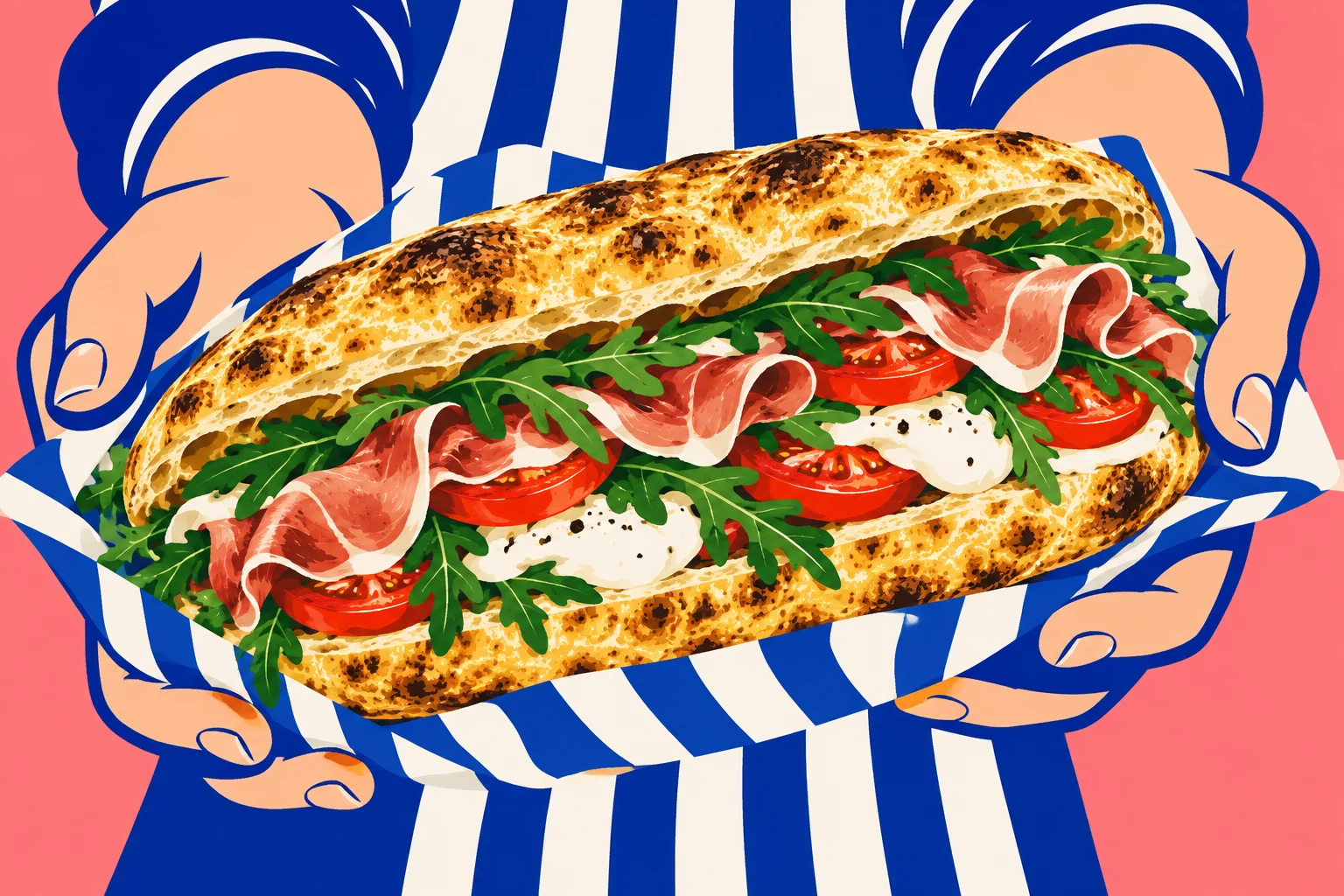 Un panuozzo généreux dans l’univers Napoli Factory