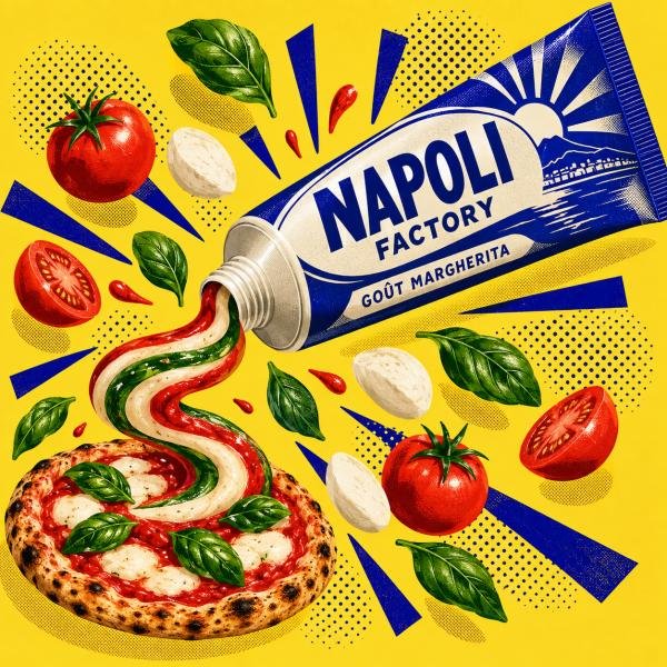 Dentifrice imaginaire goût Margherita