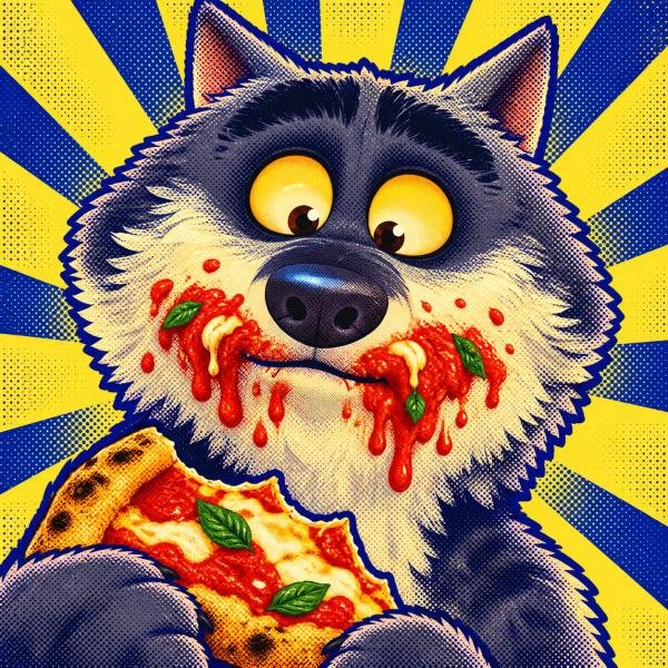 Loup gourmand à la sauce tomate