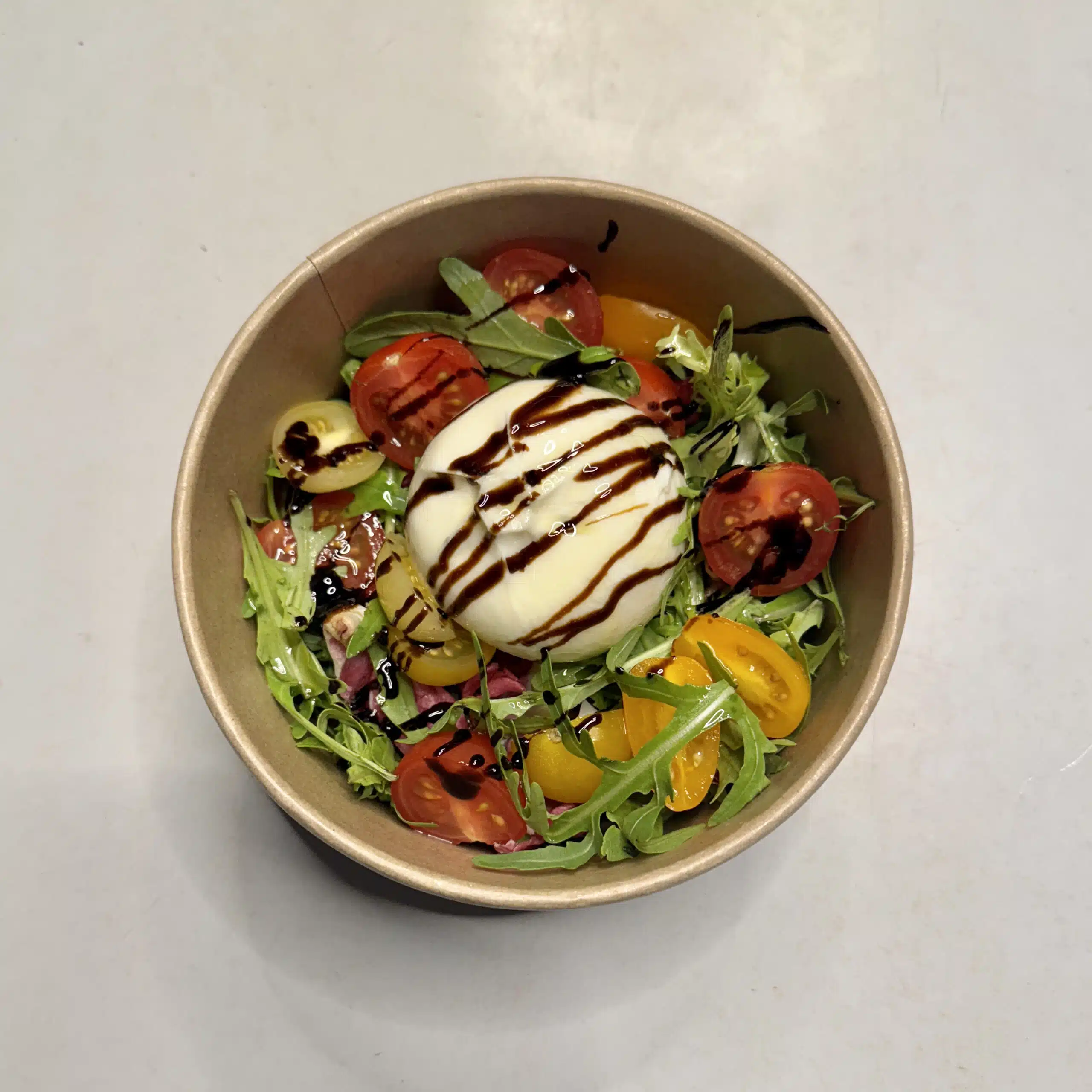 Pizza BURRATABOWL BURRATA BELLA Napoli Factory Moissac