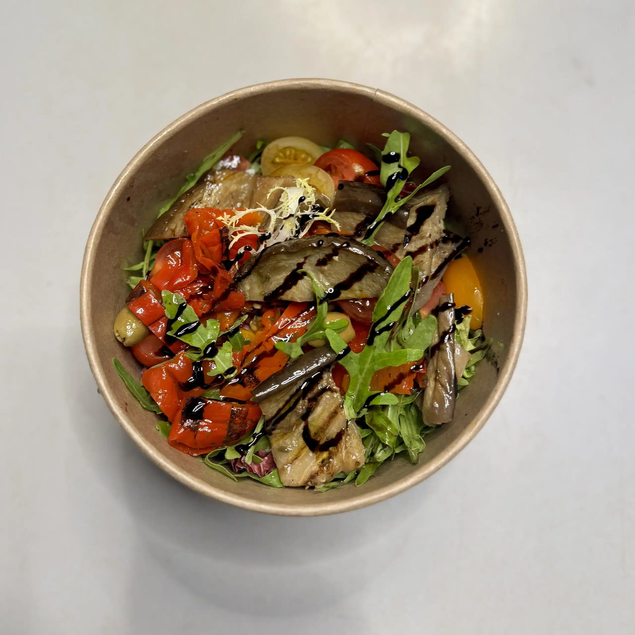 Pizza BURRATABOWL VEGGIE Napoli Factory Moissac