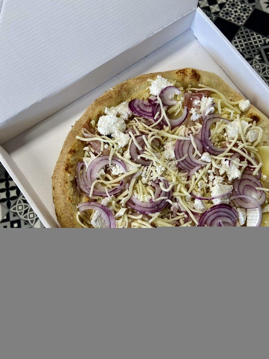 Carte des pizzas des distributeurs de Napoli Factory Moissac 4 Pizza BIQUETTE